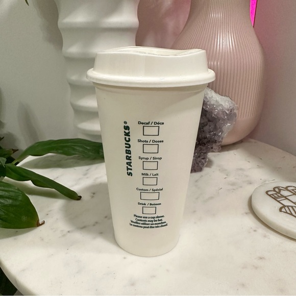 Starbucks Reusable Plastic Coffee Cup - Picture 2 of 3